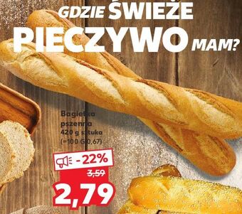 Kaufland Bagietka pszenna oferta