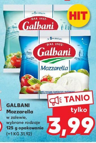 Kaufland Ser mozzarella galbani oferta