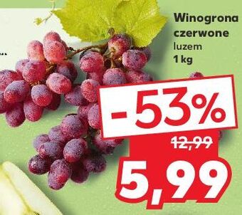 Kaufland Winogrona czerwone oferta