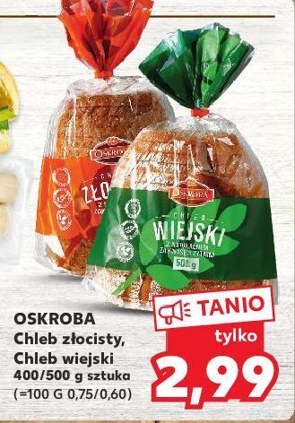 Kaufland Chleb wiejski krojony oskroba oferta