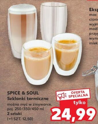 Kaufland Szklanki termiczne 250 ml spice&soul oferta