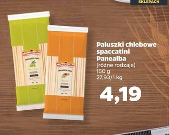 Netto Paluszki chlebowe spaccatini panealba oferta