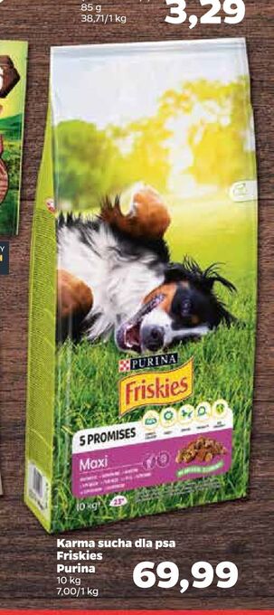 Netto Karma sucha dla psa friskies purina oferta