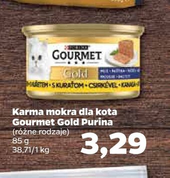 Netto Karma mokra dla kota gourmet gold purina oferta