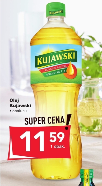 Kujawski olej rzepakowy z pierwszego tłoczenia 1 l