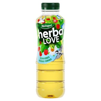 Żabka Herbapol herbalove napój owocowo-herbaciany zielona herbata poziomka i rumianek 500 ml oferta