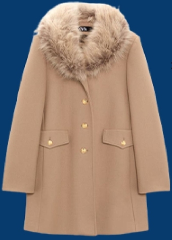 ZARA Płaszcz damski zara oferta