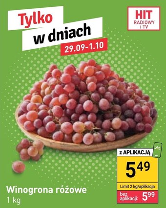 Stokrotka Market Winogrona oferta