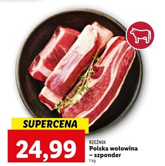 Lidl Szponder wołowy rzeźnik oferta