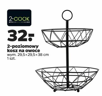 Netto 2-poziomowy kosz na owoce oferta