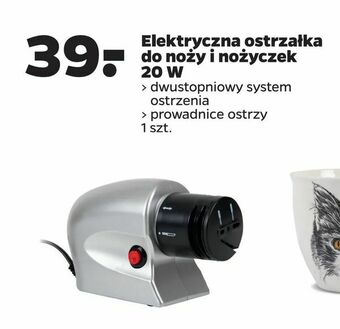 Netto Elektryczna ostrzałka do noży i nożyczek 20 W oferta