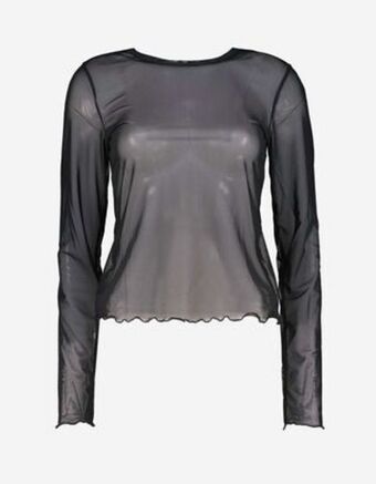 Takko Fashion Dział damski koszulka z długim rękawem - siateczka oferta