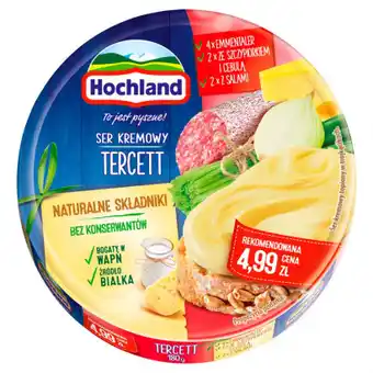 Auchan Hochland - tercett ser kremowy topiony oferta