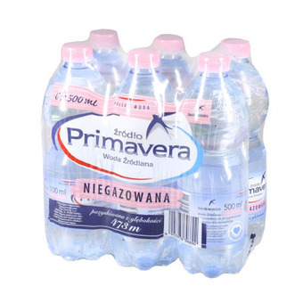 Auchan Primavera - woda źródlana niegazowana oferta