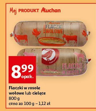 Auchan Flaczki wołowe auchan oferta