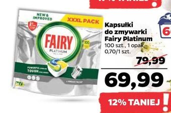 Netto Tabletki do zmywarek lemon fairy platinum oferta
