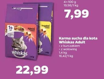 Netto Karma dla kota z wołowiną whiskas oferta