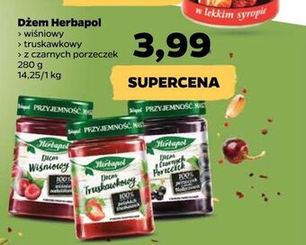 Netto Dżem czarna porzeczka herbapol oferta