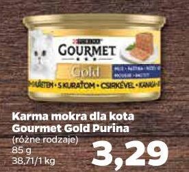 Netto Karma dla kota kurczak purina gourmet gold oferta