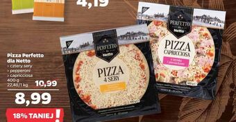 Netto Pizza pepperoni perfetto dla netto oferta