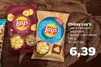 Netto Chipsy cheese with black pepper lay's oferta