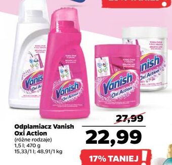Netto Odplamiacz w proszku extra vanish oxi action oferta