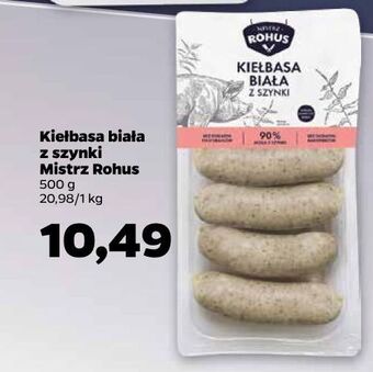 Netto Kiełbasa biała z szynki mistrz rohus oferta
