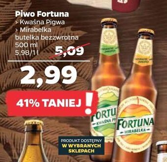 Netto Piwo fortuna mirabelka oferta