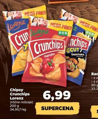 Netto Chipsy ser-cebula crunchips x-cut oferta