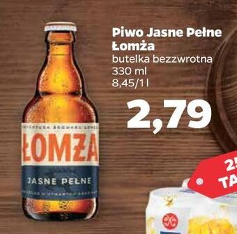 Netto Piwo łomża jasne pełne oferta