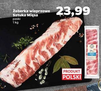 Netto Żeberka wieprzowe sztuka mięsa oferta