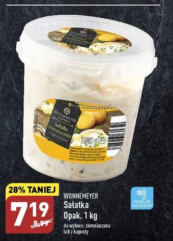 ALDI Sałatka ziemniaczana wonnemeyer feinkost oferta