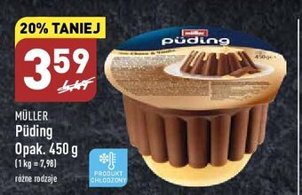 ALDI Pudding czekolada i wanilia muller oferta