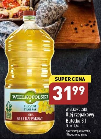 Olej wielkopolski rzepakowy