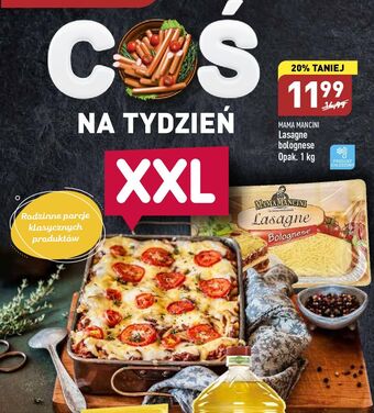 ALDI Lasagne bolognese mama mancini oferta