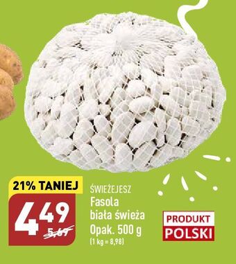 ALDI Fasola biała świeże jesz oferta