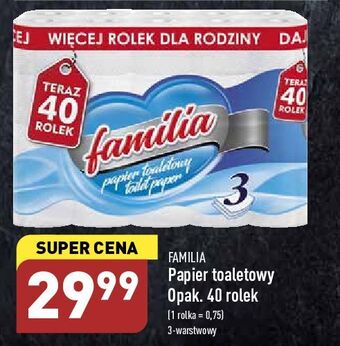 ALDI Papier toaletowy familia oferta