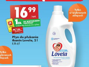 Biedronka Płyn do płukania hipoalergiczny lovela baby oferta