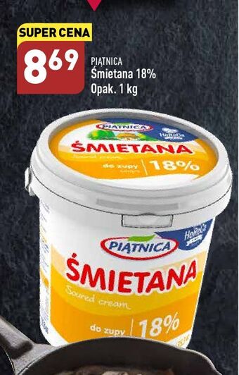ALDI Śmietana 18% piątnica oferta