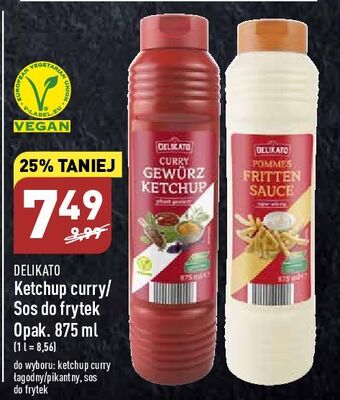 ALDI Ketchup z przyprawą curry łagodny delikato oferta