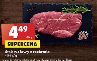 Biedronka Stek wołowy z rozbratla oferta