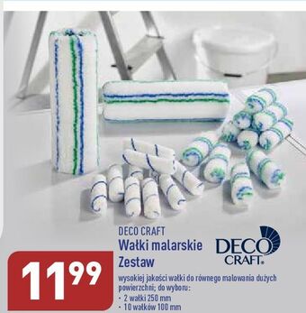 ALDI Wałki malarskie 250 mm deco craft oferta
