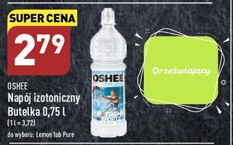 ALDI Napój izotoniczny cytrynowy oshee oferta