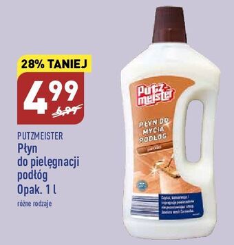 ALDI Płyn do podłóg nadający wysoki połysk putzmeister oferta