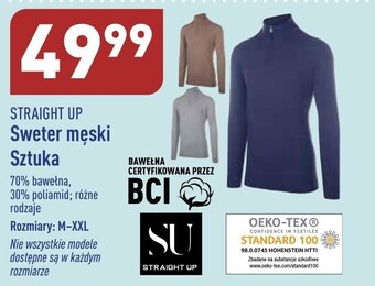 ALDI Sweter męski straight up oferta