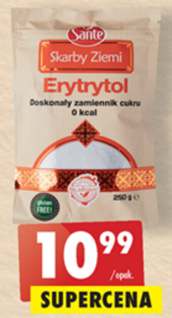 Biedronka Erytrytol sante oferta