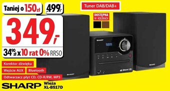 Media Expert Wieża audio sharp oferta