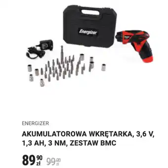 Biedronka Wkrętarka akumulatorowa, zestaw bmc oferta