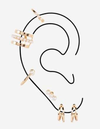 Takko Fashion Dział damski nausznice - 6 szt. w opakowaniu oferta