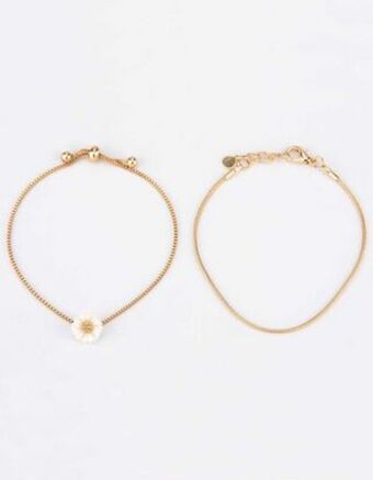 Takko Fashion Dział damski bransoletka - 2 szt. w opakowaniu oferta